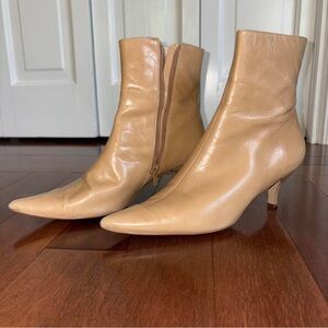 Gianni Bini Tan Heeled Boots